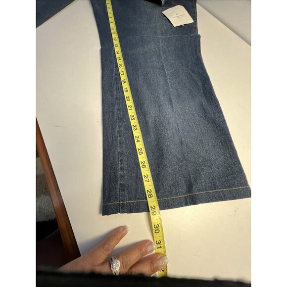 Liz Claiborne Classic Fit‎ Straight Slim Jeans Women's Blue EIMU6184 Sz 18W NWT - Picture 10 of 11